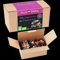 50278 - Ballotin of milk and dark mondiants - Organic