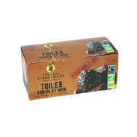 51265 - Dark chocolate tuiles 120g - Organic