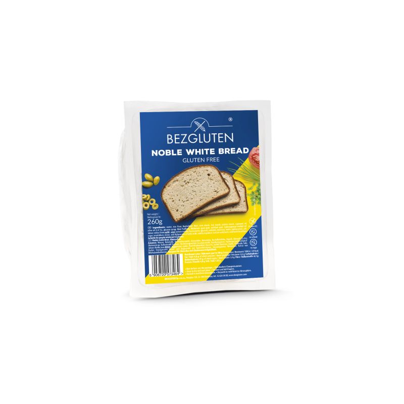 Bezgluten plemeniti bijeli kruh, bez glutena 260 g