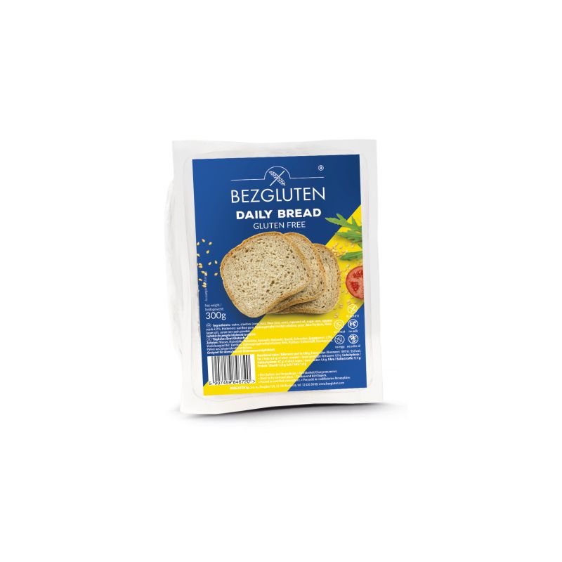 Bezgluten svakodnevni kruh, kriške 300 g