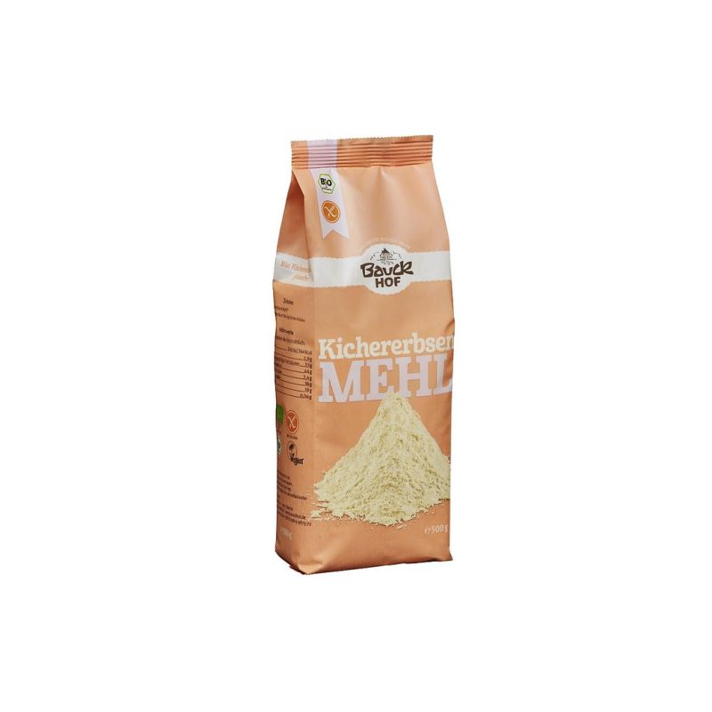 Bauckhof ekološko, bezglutensko brašno od slanutka 500 g