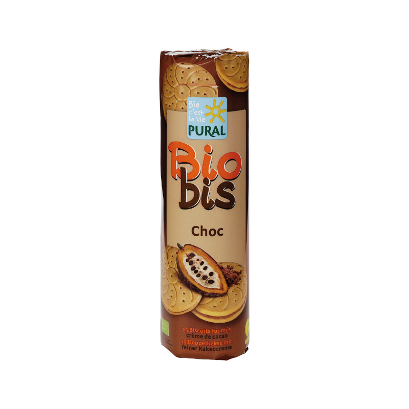 Pural ekološki keksi punjeni kakao kremom 300 g
