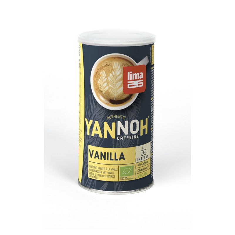Lima ekološka žitna kava Yannoh instant vanilija 150 g