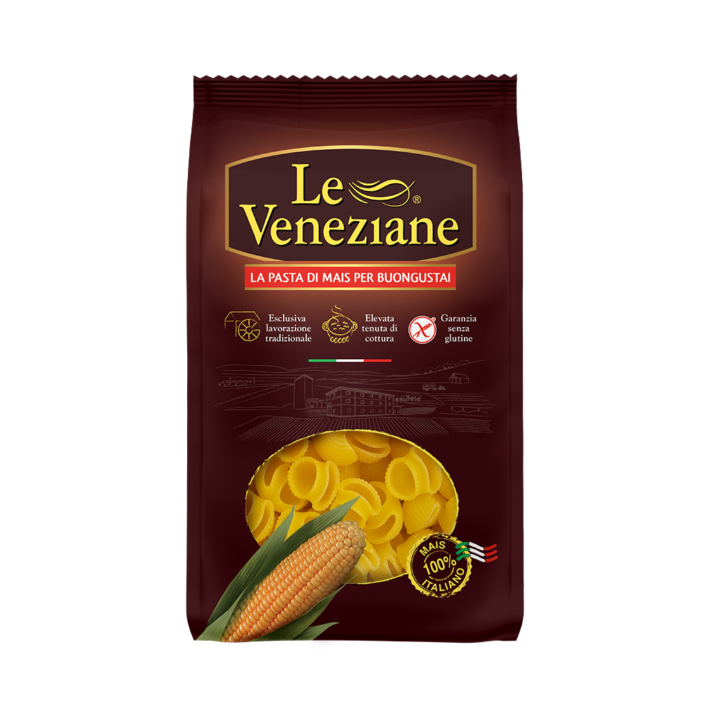 Le Veneziane tjestenina pipe rigate 250 g
