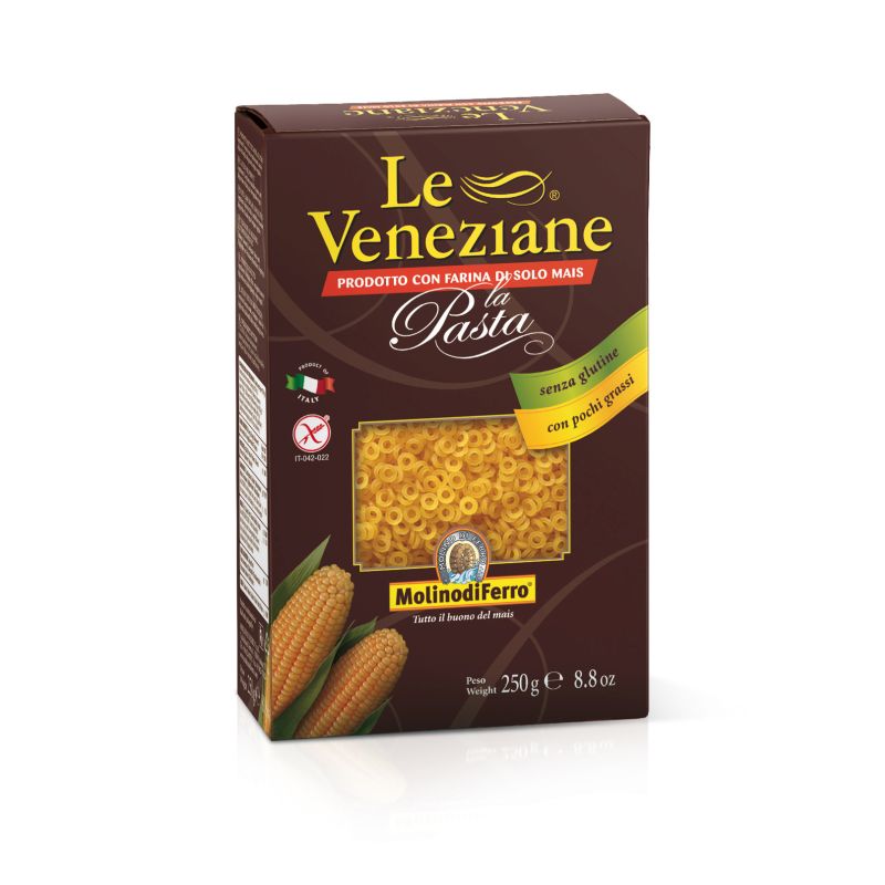 Le Veneziane testenine anellini 250 g, brez glutena