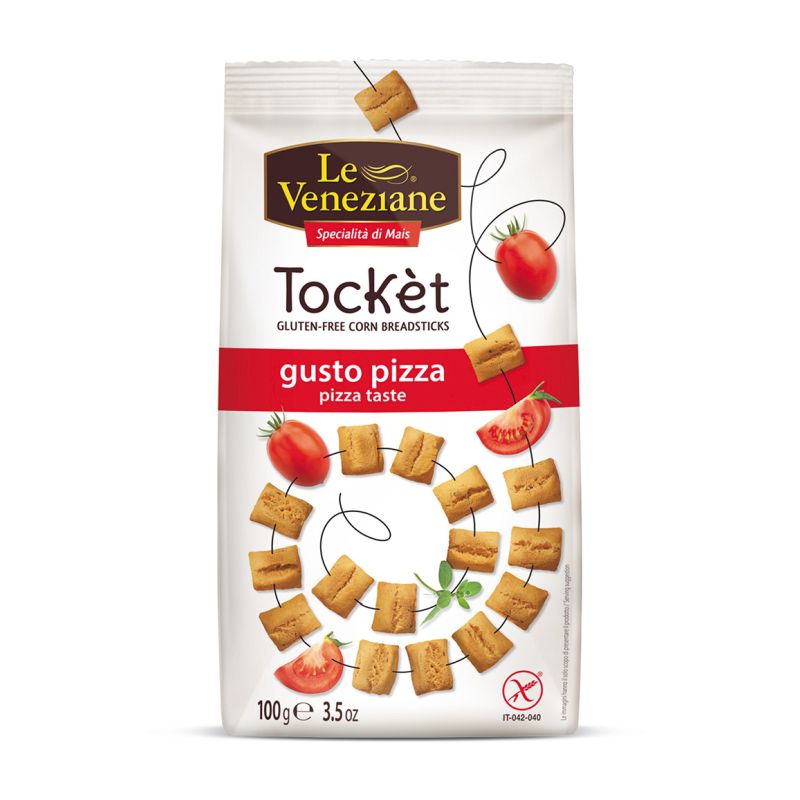 Le Veneziane Tocket- kukuruzne grickalice s okusom pizze 100 g