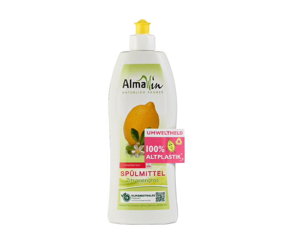 Almawin sredstvo za pranje posuđa limunska trava 500 ml